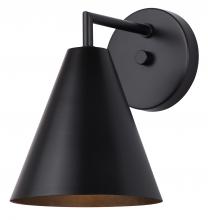  IOL579BK - Emeri 1 Light Outdoor Lantern, Black Finish