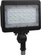  65/534R1 - LED Medium Flood Light; 30W; 3000K; Bronze Finish; 100V-277V; Dimmable