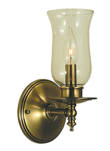  2501 BN - 1-Light Brushed Nickel Sheraton Sconce