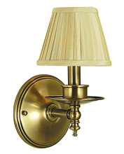  2511 PB - 1-Light Polished Brass Sheraton Sconce