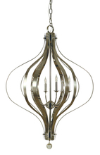  4586 PN - 6-Light Polished Nickel Aries Chandelier