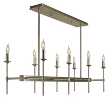 Framburg 4698 PN - 8-Light Polished Nickel Chandler Island