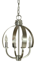  4724 MB - 4-Light Mahogany Bronze Luna Chandelier