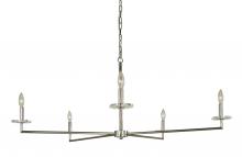 Framburg 5450 Mblack - 5-Light Matte Black Muse Chandelier