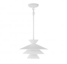  M70096WH - 1-Light Pendant in White