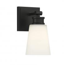  M90072MBK - 1-Light Wall Sconce in Matte Black