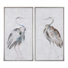  35353 - Summer Birds Framed Art S/2