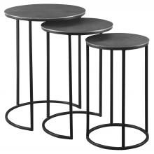  25057 - Erik Metal Nesting Tables, S/3