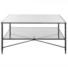  22985 - Henzler Mirrored Steel Coffee Table