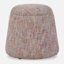  23834 - Gumdrop Confetti Chenille Ottoman