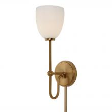  22580 - Uttermost Trophy 1 Light Brass Sconce