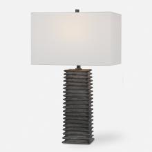  29737 - Sanderson Metallic Charcoal Table Lamp