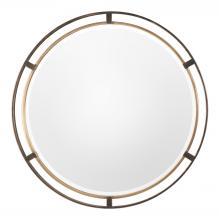 Uttermost 09332 - Uttermost Carrizo Bronze Round Mirror