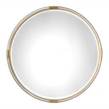  09333 - Mackai Round Gold Mirror