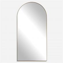  09841 - Crosley Antique Brass Arch Mirror