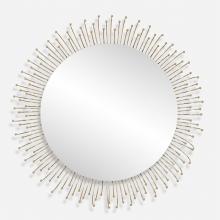  09985 - Aga Round Gold Mirror