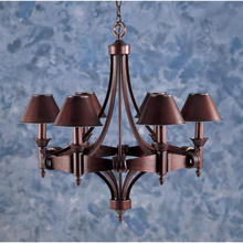  81041 - CHANDELIER with SHADES