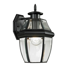  8601EW/60 - Thomas - Ashford 12'' High 1-Light Outdoor Sconce - Black