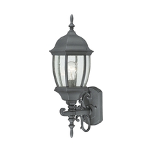  SL92257 - Thomas - Covington 21.5'' High 1-Light Outdoor Sconce - Black