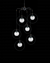  9869 - Moorsgate Black Multi-Pendant