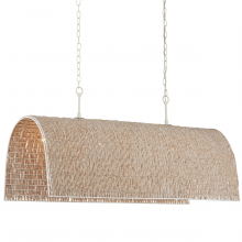  9000-1095 - Aztec Rectangular Chandelier