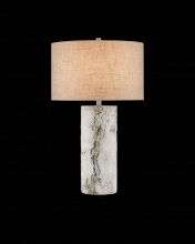  6000-0979 - Faux Birch Table Lamp