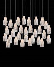  9000-1275 - Posh 30-Light Linear Multi-Drop Pendant