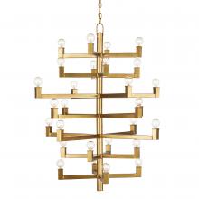  9000-0920 - Andre Medium Brass Chandelier