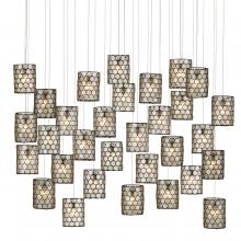  9000-1052 - Regatta 30-Light Linear Multi-Drop Pendant