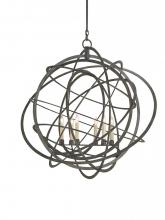  9488 - Genesis Black Orb Chandelier