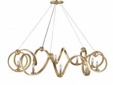  9490 - Ringmaster Gold Chandelier