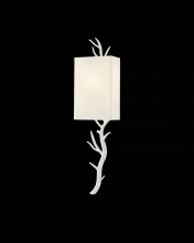  5000-0148 - Baneberry White Wall Sconce, W