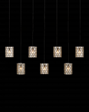  9000-1074 - Regatta 7-Light Linear Multi-Drop Pendant