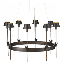  9000-1082 - Coterie Bronze Chandelier