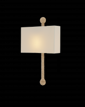  5900-0052 - Senegal Wall Sconce, White Sha