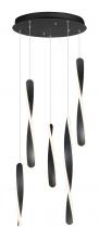  E24154-BK - Pirouette-Multi-Light Pendant