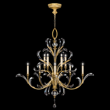  760640ST - Beveled Arcs 56"W Round Chandelier